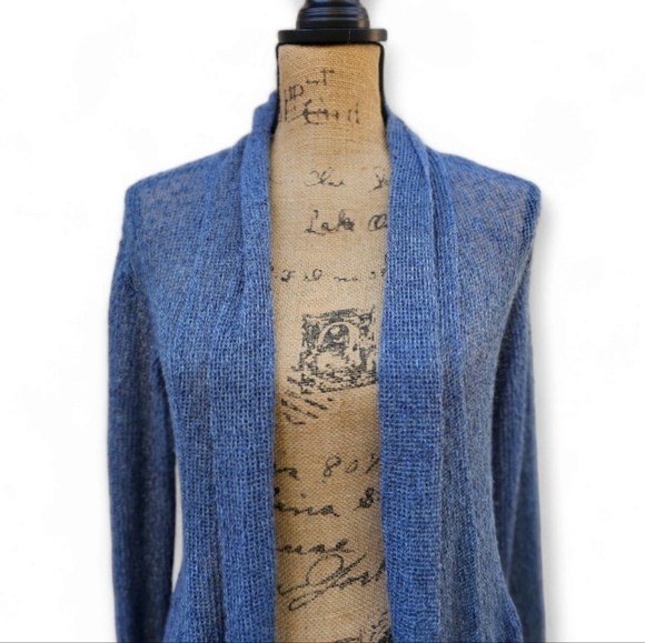 Van Klee Popcorn Knit Longsleeve Cardigan, One Size - Picture 2 of 6
